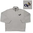 Georgia Tech Yellowjackets NCAA "Glacier" Fleece Pullover Sweatshirt (Heather)