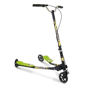 D'Arpèje - Funbee - bicicletas y coches para niños - de 3 ruedas Scooter Duo y 2 pies de plataforma + freno al manillar