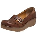 Mia Women's Archery T-Strap Slip-on,Tan Leather,8.5 M US