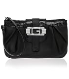 G by GUESS Fossy Wristlet Clutch