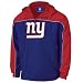 Reebok New York Giants Royal Blue/Red Roll-Out Packable Jacket