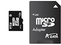 A-DATA 8 GB Class 6 microSDHC with SD Adapter 8GMSDHC1AP [Amazon Frustration-Free Packaging]