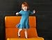 City Threads Girls A-Line Dress with Ruffle Hem in All Cotton That Breathes - Made in USA