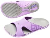Spenco Polysorb Total Support Kholo Sandals, Dove Grey/Purple, Women's 9
