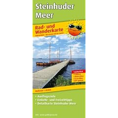Rad- und Wanderkarte Steinhuder Meer: Mit Ausflugszielen, Einkehr- & Freizeittipps, wetterfest, reissfest, abwischbar, GPS-genau. 1:50000