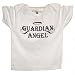 Rattle Me Organic Lapover Tee Guardian Angel - White, 18 to 24 Months