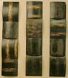 Set of 3 Metal Wall Decor / Wall Plaques