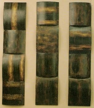 Set of 3 Metal Wall Decor / Wall Plaques