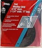 Tools & Hardware : Storm Queen Felt Weatherstripping