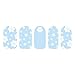 Tattify Christmas Winter Nail Wraps - Let it Snow (Set of 22)
