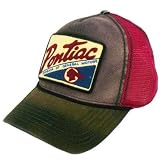 PONTIAC GENERAL MOTORS AUTO CAR MESH HAT CAP SNAPBACK