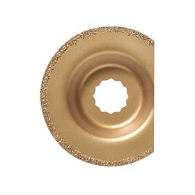 Rockwell RW9124 Sonicrafter 2-1/2-Inch Carbide Grit Segment saw blade, Standard, 1-Piece