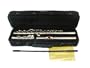 Hallelu HFL-200 Flute W/case Nickel Plated Keys 1 Year Warranty