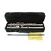 Hallelu HFL-200 Flute W/case Nickel Plated Keys 1 Year Warranty