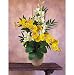 New Artificial Double Phal/Dendrobium Orchid Arrangement Yellow Cream Beautiful Amazing