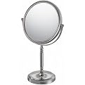 Mirror Image Vanity Bathroom Mirror with Recessed Base - Chrome