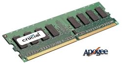 Crucial Technology CT12864AA800 1 GB 240-pin DIMM DDR2 PC2-6400 CL=6 Unbuffered NON-ECC DDR2-800 1.8V 128Meg x 64 Memory