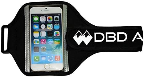 Fitness Armband for iPhone, Samsung, smartphone, iPods - #1 for sports, workouts, running, cycling... comfort and quality with safety features. A must have fitness accessory for the seriously active!