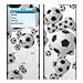 Lots of Soccer Balls Design Decal Skin Sticker for Apple iPod nano 2G (2nd Generation) 2GB/ 4GB/ 8GB Player