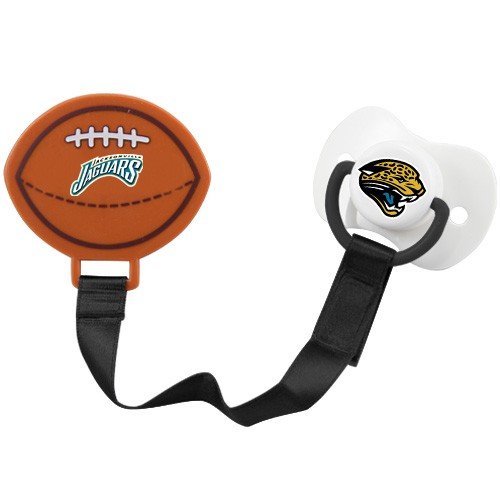 Jacksonville Jaguars Pacifier with Clip