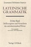 Produkt-Bild: Handbuch der Altertumswissenschaft, Bd.2/3, Lateinische Grammatik: Band II,2.3