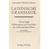 Handbuch der Altertumswissenschaft, Bd.2/3, Lateinische Grammatik: Band II,2.3