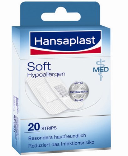Hansaplast MED Soft Strips, 20 St