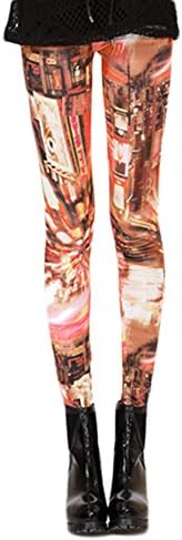 ValentinA Women's Stretchy and Comfortable SEXY Leggings Pants Seamless Elastic Legging - Stretchy Multi Colors