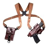 Galco Havana Brown Shoulder Holster Rig For Glock 20/21/29/30 Md: JR228H