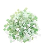 【ノーブランド品】200グラム　10 * 10mm　ガラス　モザイク　タイル　アート　芸術的　耐久性　DIY　ガラスモザイク　全10色 - ＃2