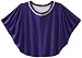 Paperdoll Girls 7-16 Solid Knit Circle Body Top with Crochet Back Detail