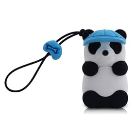 Bone - DR08022-4B - Cl� USB - Panda - Noir/Casquette bleue - 4 Go