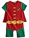 A&J Design Baby Boys' Robin Short Sleeve Romper Costume