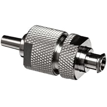Whatman 1980-001 Stainless Steel Membrane Filter Holder Syringe Filter Type, 13mm Diameter