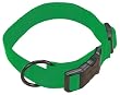 Hamilton 1-Inch Adjustable Dog Collar, Large, Fits 18-Inch by 26-Inch, Green