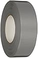 Nashua 398 Polyethylene Coated Cloth Professional Grade Duct Tape, 60 yds Length x 1-1/2" Width, Silver