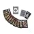 Black Deck (Face & Back) with Gaff Cards - Bicycle Poker Size Playing Cards
