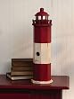 Mahogany Wood Lighthouse Birdhouse