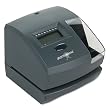 Time Recorder, Wireless, 6-1/4"x6-1/2"x5-1/5, Charcoal Gray