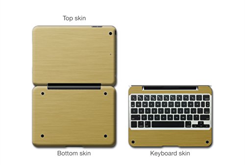 ClamCase-Pro-iPad-Mini--Metal-Series-Skinstickersdecal-Gold-BrushedAluminum
