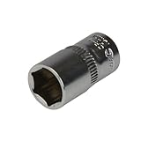 Silverline 10mm 1 4" Drive Chrome Vanadium Metric Hex Socket