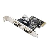 Best Connectivity SD-PEX15022 PCI-Express RS232 2x Serial Port with MSC9901 Chipset