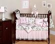 Alexandra's Room 4 piece Crib Bedding with Musical Mobile