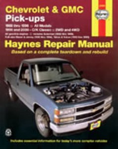 HAYNES REPAIR MANUAL for CHEVY PICK-UP NUMBER 24065