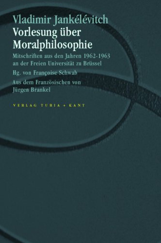Vorlesung �ber Moralphilosophie