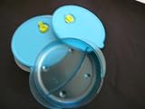 Tupperware Vent N Serve Round Divided Dish. Set of two