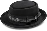 Sinatra Men's Porkpie Wool Hat