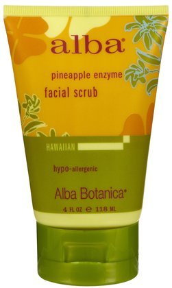 Alba Botanica Enzyme Face Scrub-Pineapple-4 oz (Pack of 3)