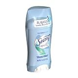 Secret Flawlessly Invisible Solid, Totally Fresh, 2.6-Ounce Bottle (Pack of 4)