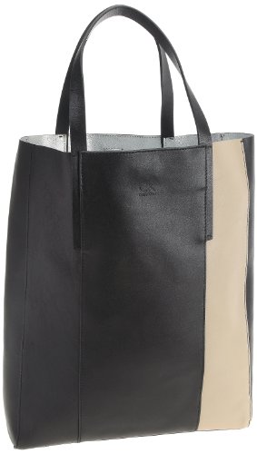 Calvin Klein Pure, Sac shopping - Noir, Cuir